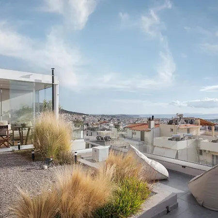 Glyfada Panoramic Penthouse Appartement Athene Buitenkant foto